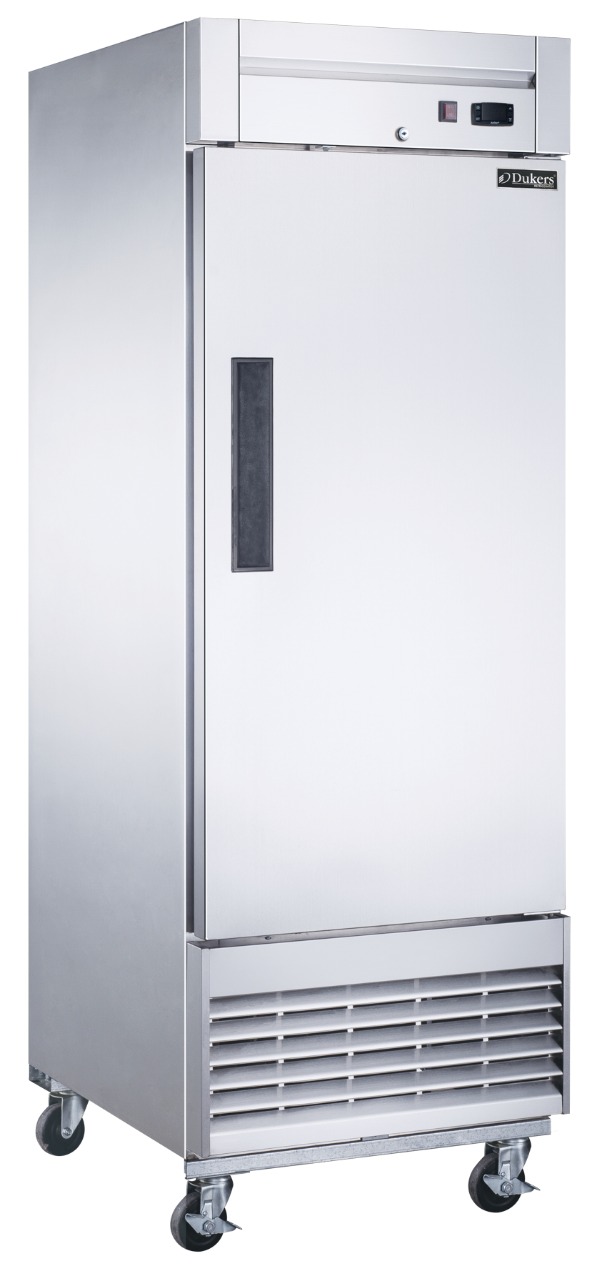 D28F Single Door Commercial Reach In Freezer in Stainless Steel