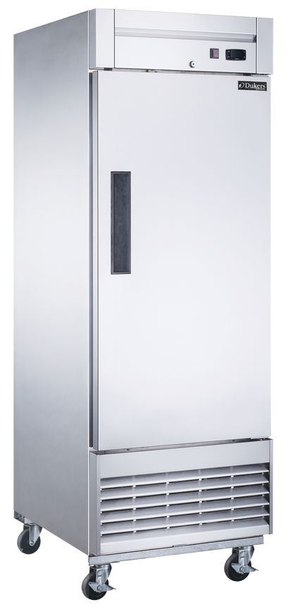 D28F Single Door Commercial Reach In Freezer in Stainless Steel