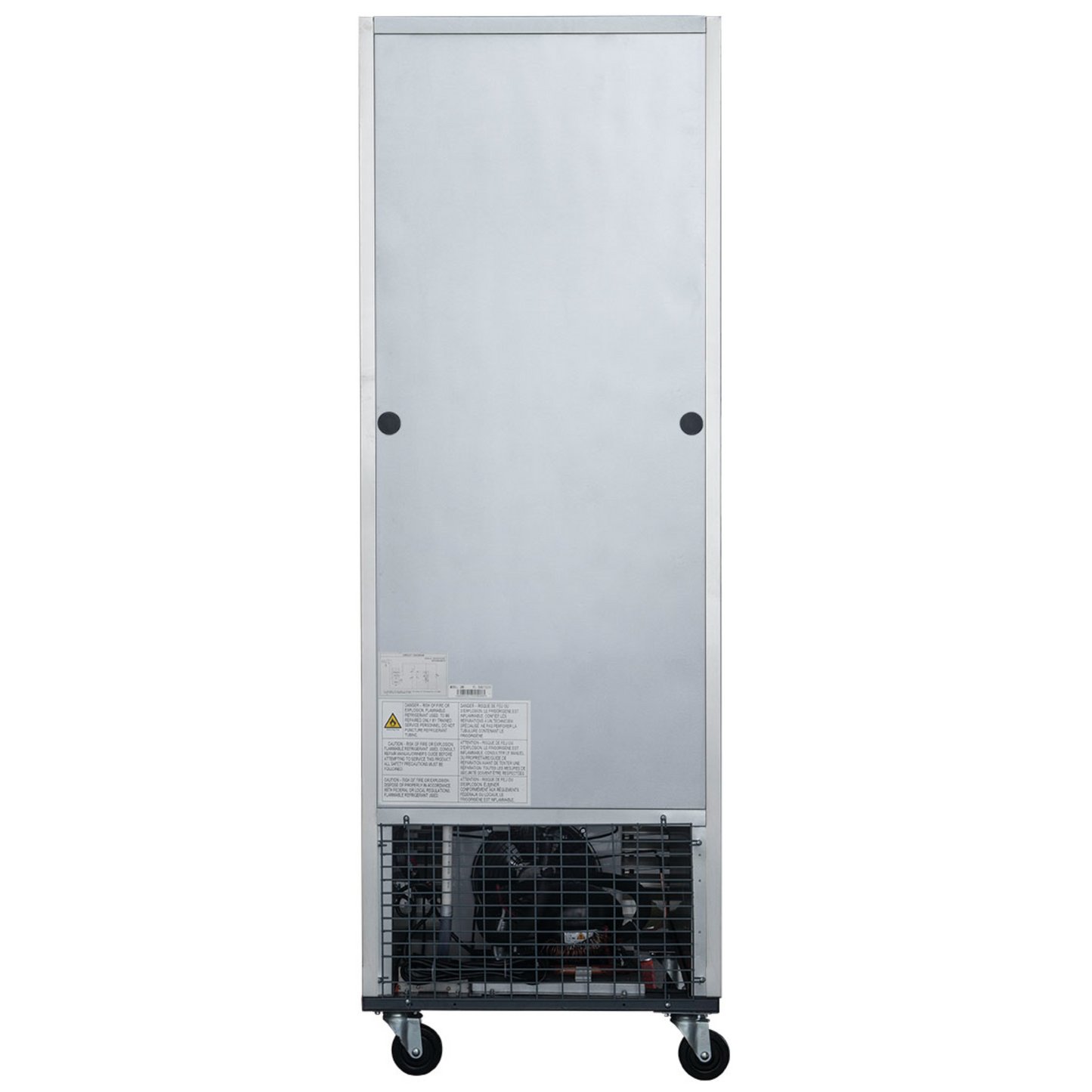 D28F Single Door Commercial Reach In Freezer in Stainless Steel