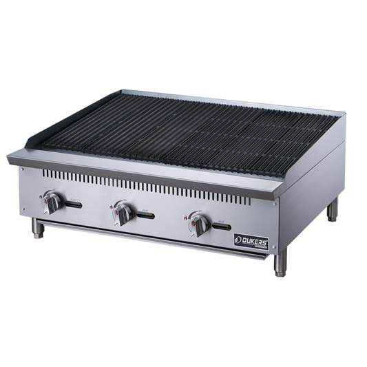 DCRB36 36 in. W Countertop Charbroiler