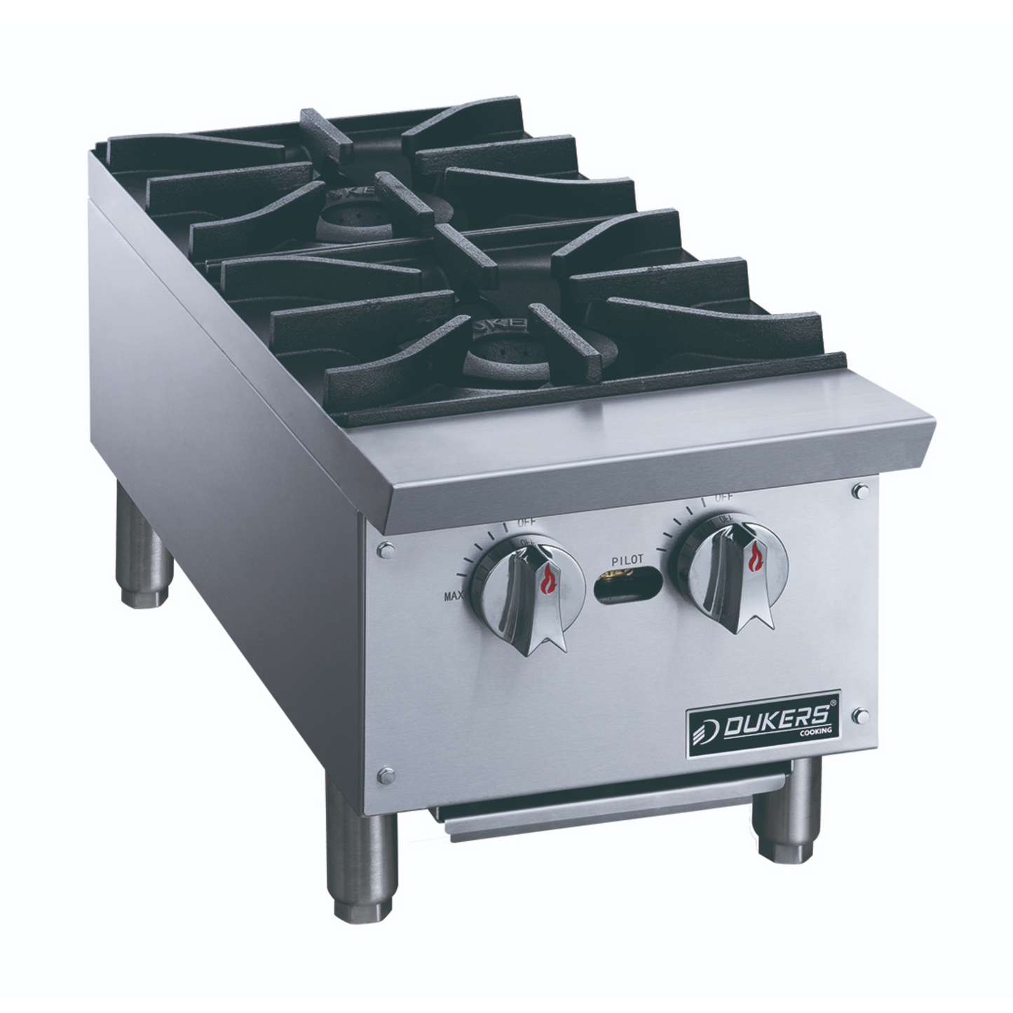 Dukers Two Lift-Off Burner Hot Plate DCHPA12