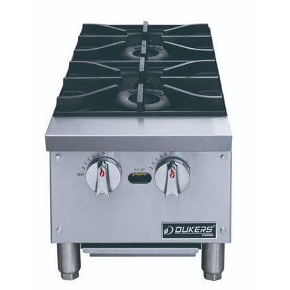 Dukers Two Lift-Off Burner Hot Plate DCHPA12