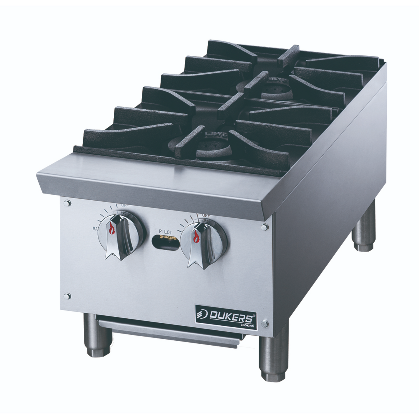 Dukers Two Lift-Off Burner Hot Plate DCHPA12