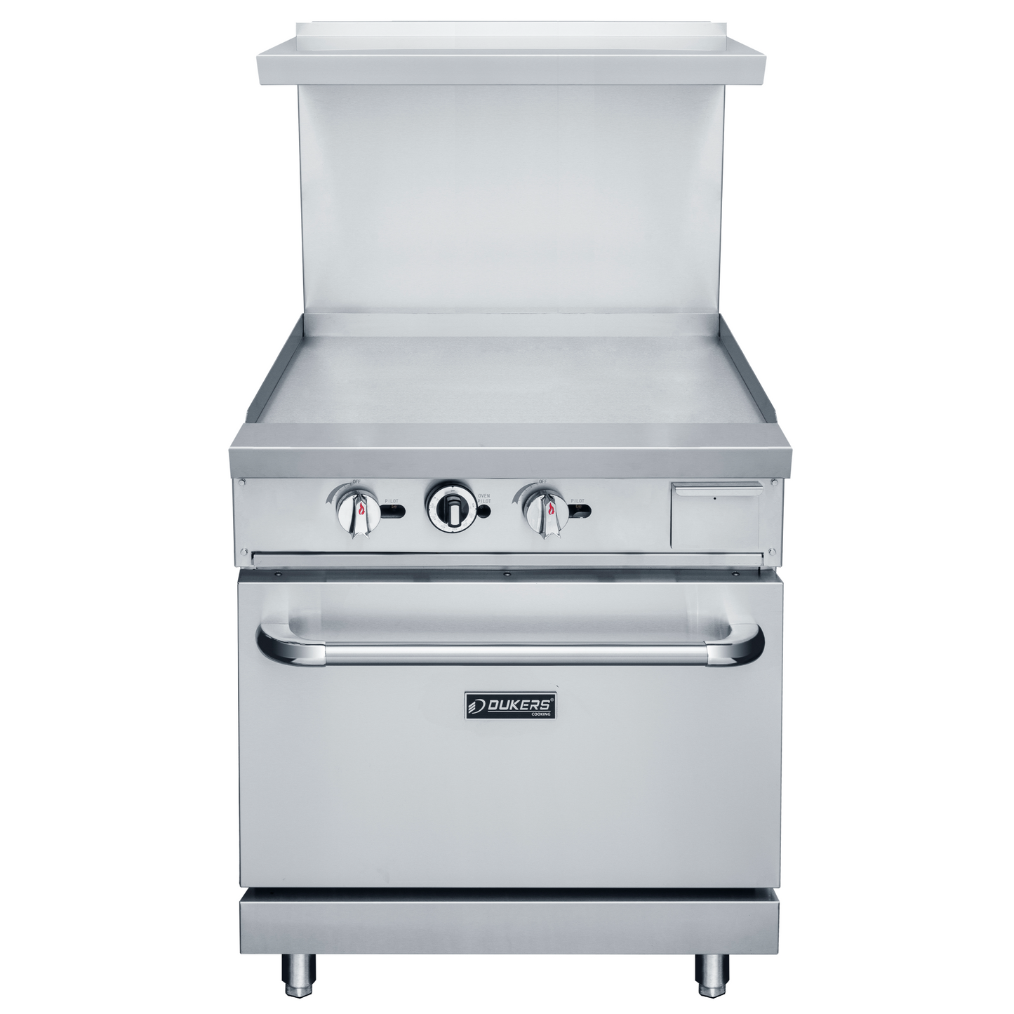 DCR24-GM 24" Gas Range with 24" Griddle