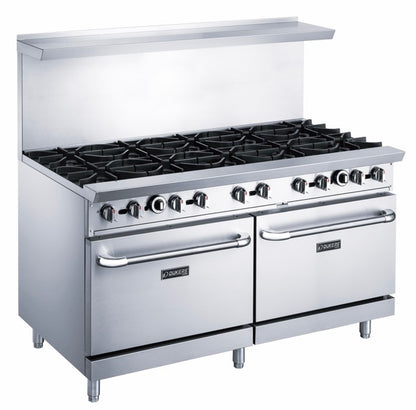 10 Burner Gas Range w/ 2 Ovens