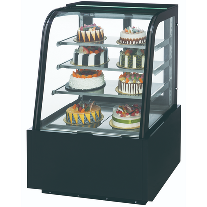 DDM48R-CB Curved Glass 48" Cake Showcase