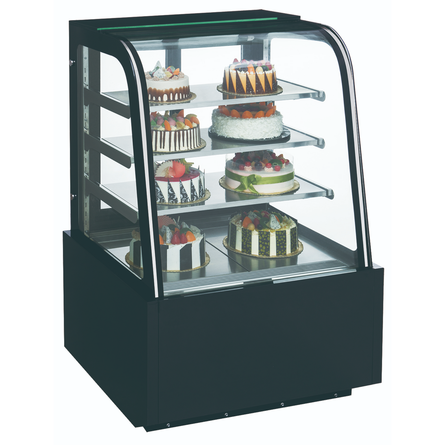 DDM60R-CB Curved Glass 60" Cake Showcase