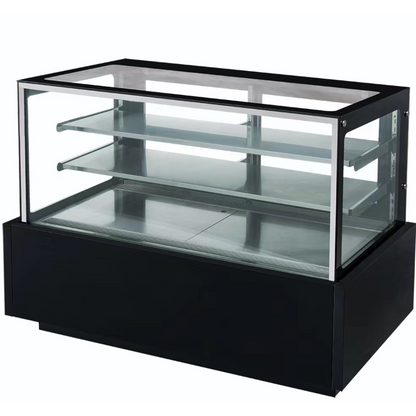 DDM72R - Straight Glass 72" Cake Showcase