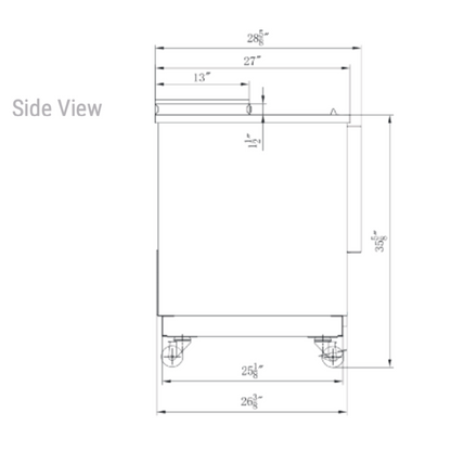 DHBC36 - 36" Bottle Cooler