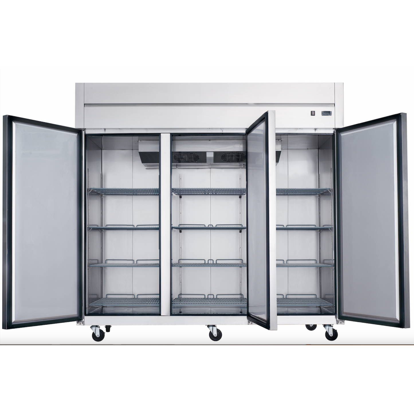 D83AF Commercial Upright Reach-in Refrigerator made by stainless steel