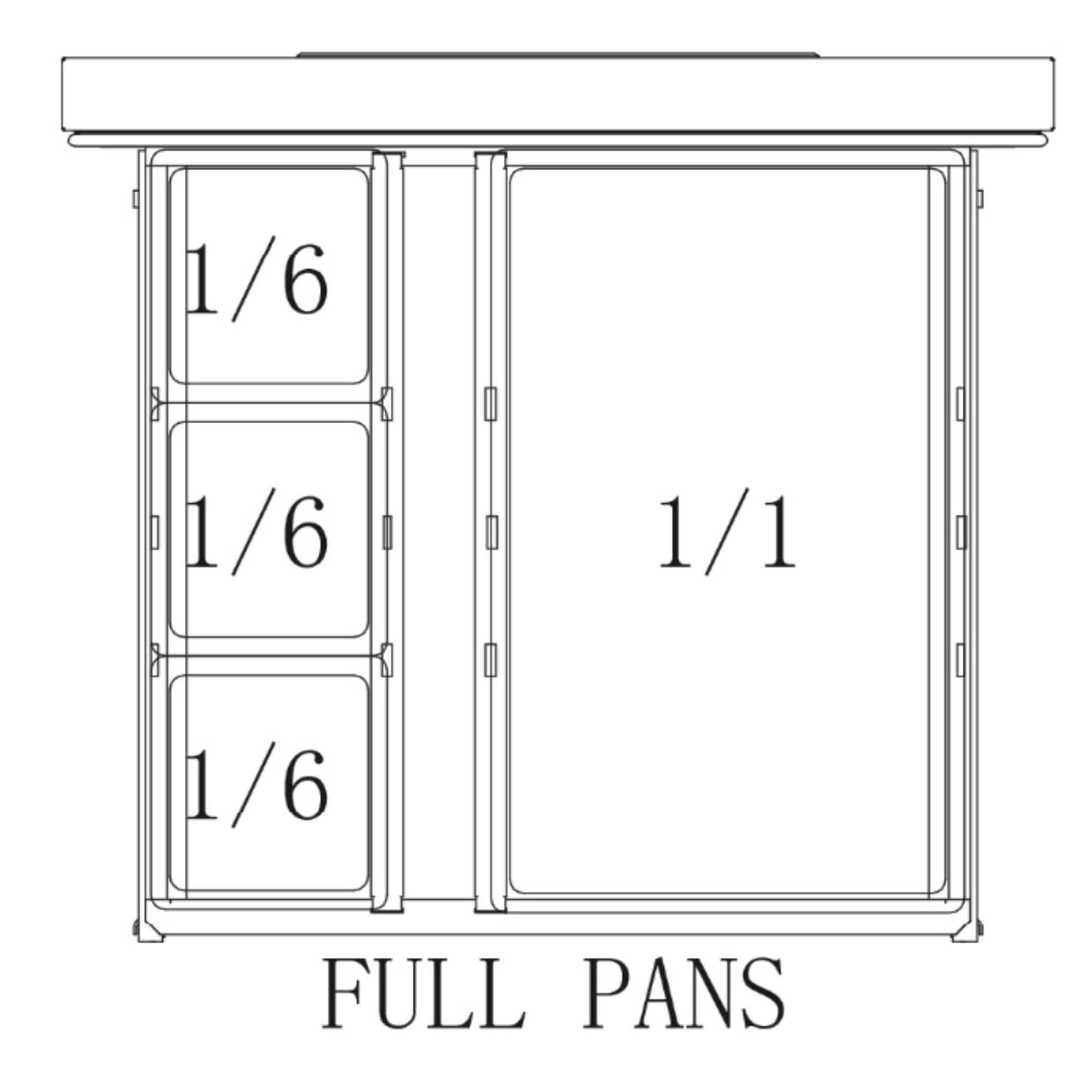 DCB36-D2 36"Chef Base Refrigerator with 2 Drawers