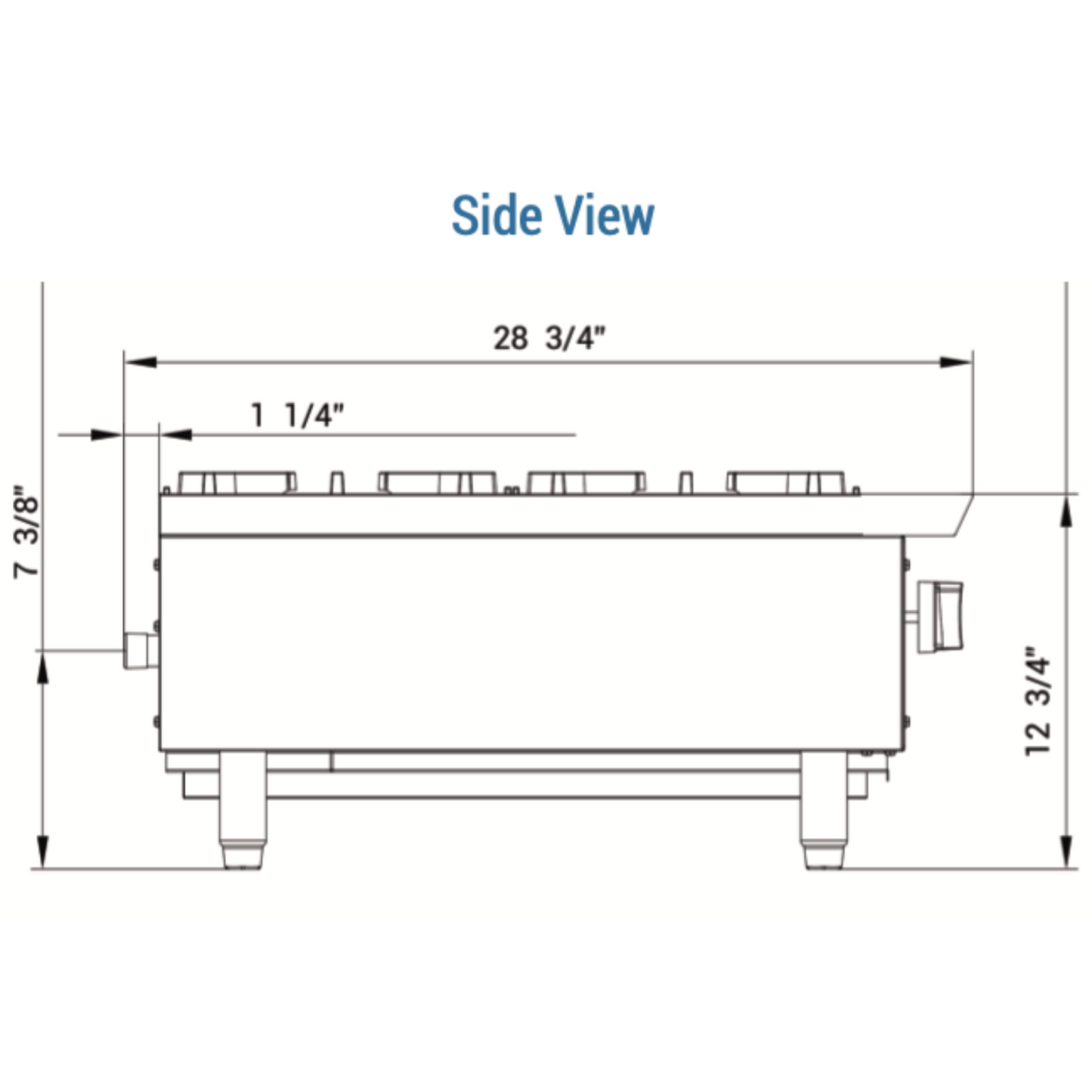 DCHPA36 Hot Plate with 6 Burners