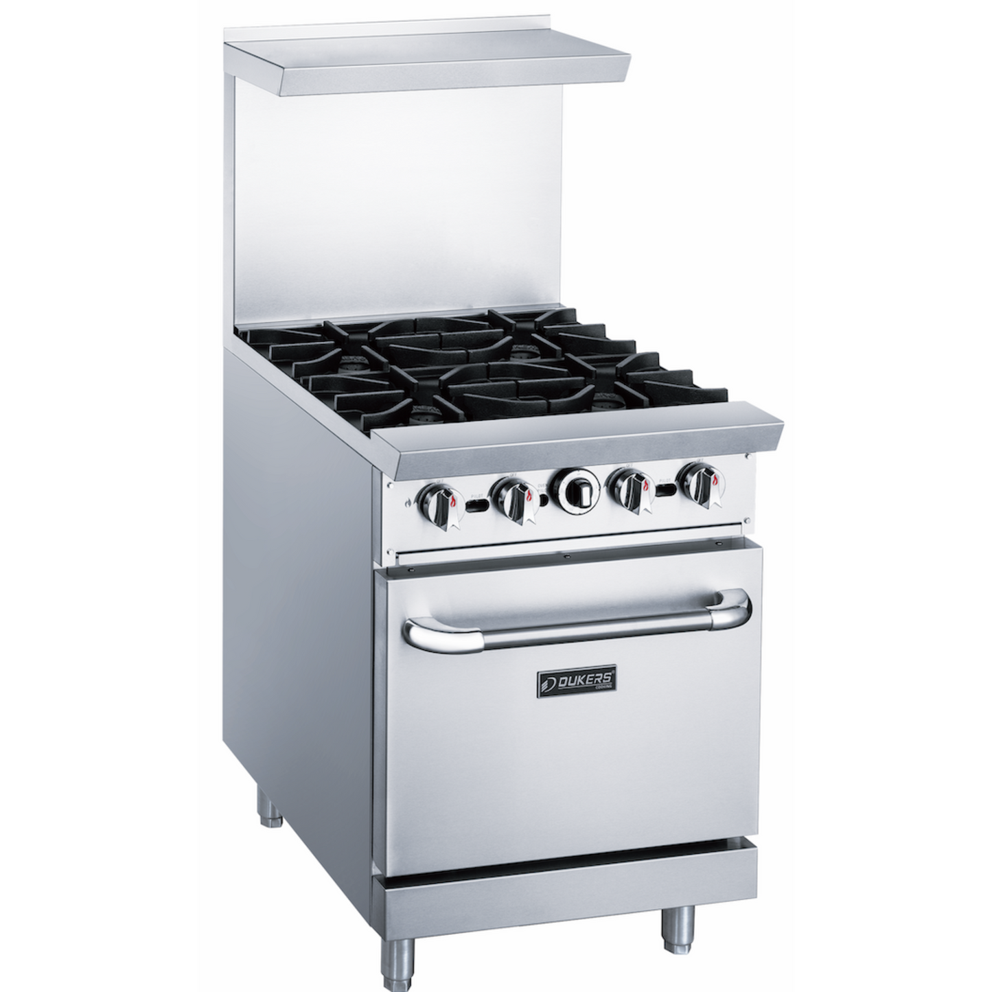 DCR24-4B 24" Gas Range with Four (4) Open Burners