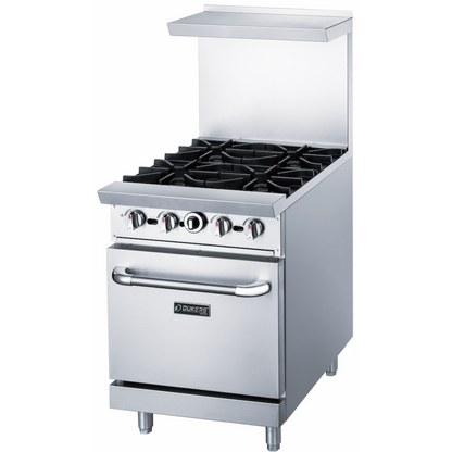 DCR24-4B 24" Gas Range with Four (4) Open Burners