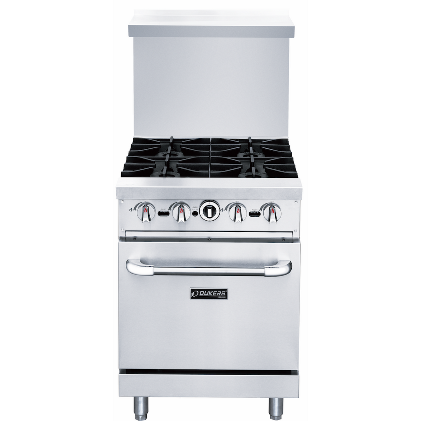 DCR24-4B 24" Gas Range with Four (4) Open Burners