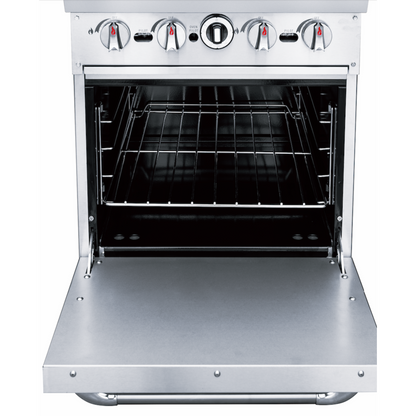 DCR24-4B 24" Gas Range with Four (4) Open Burners