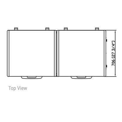 BD/BG-520 Commercial Solid Door Chest Freezer (16 cu ft)